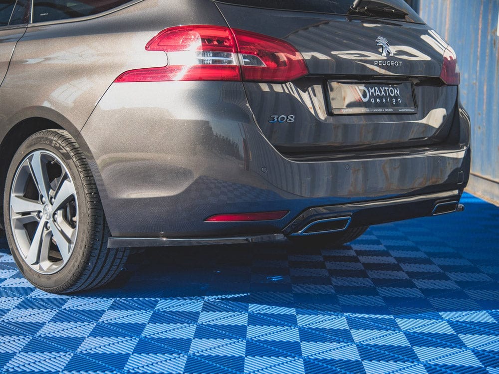 Maxton Design Rear Side Splitters Peugeot 308 SW MK2 Facelift 2017- Maxton Design SR