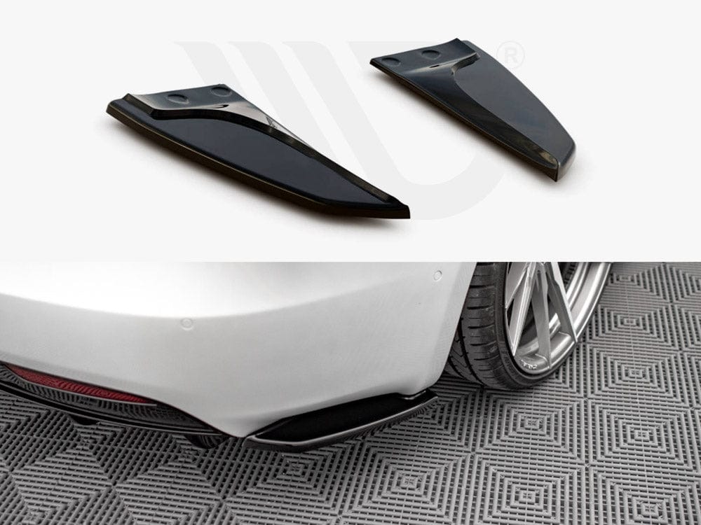 Maxton Design Rear Side Splitters Tesla Model S Facelift Maxton Design SR