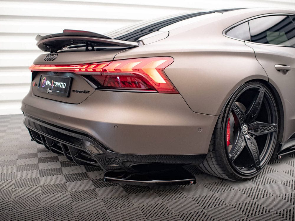 Maxton Design Rear Side Splitters V.1 Audi e-Tron GT / RS GT Mk1 Maxton Design SR