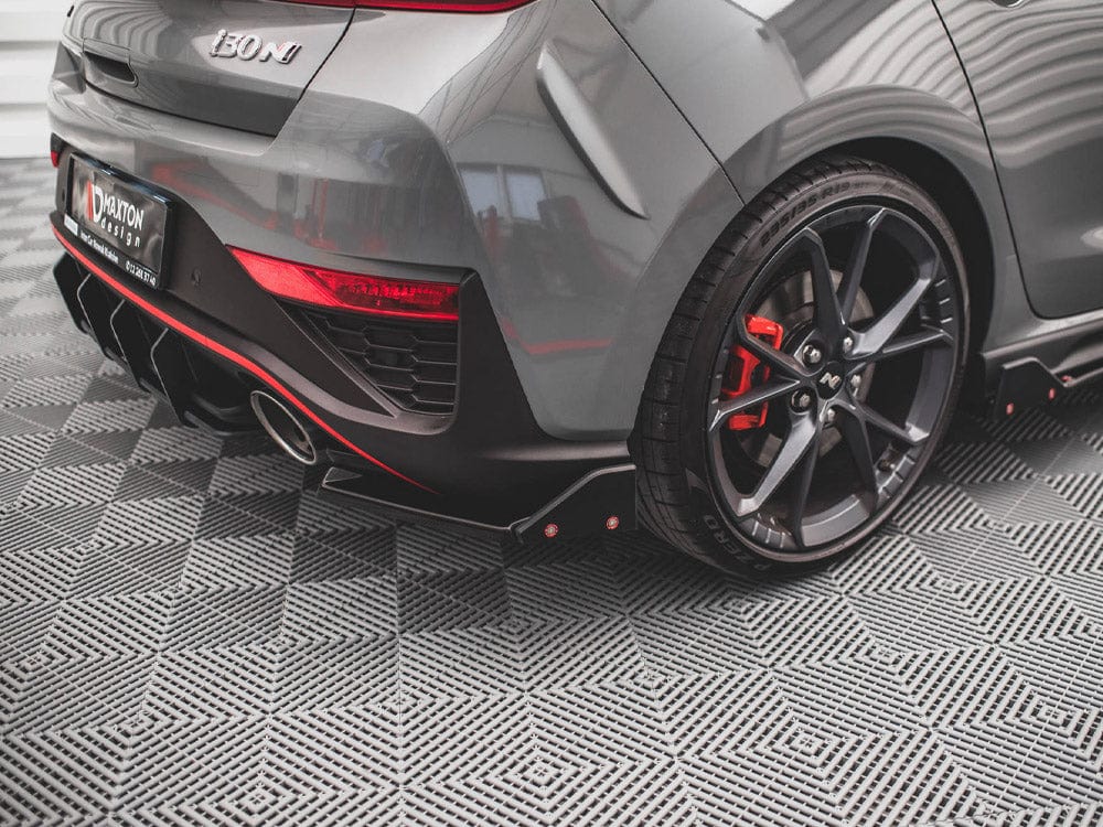 Maxton Design Rear Side Splitters V.1 + Flaps Hyundai I30 N Hatchback Mk3 Facelift Maxton Design SR