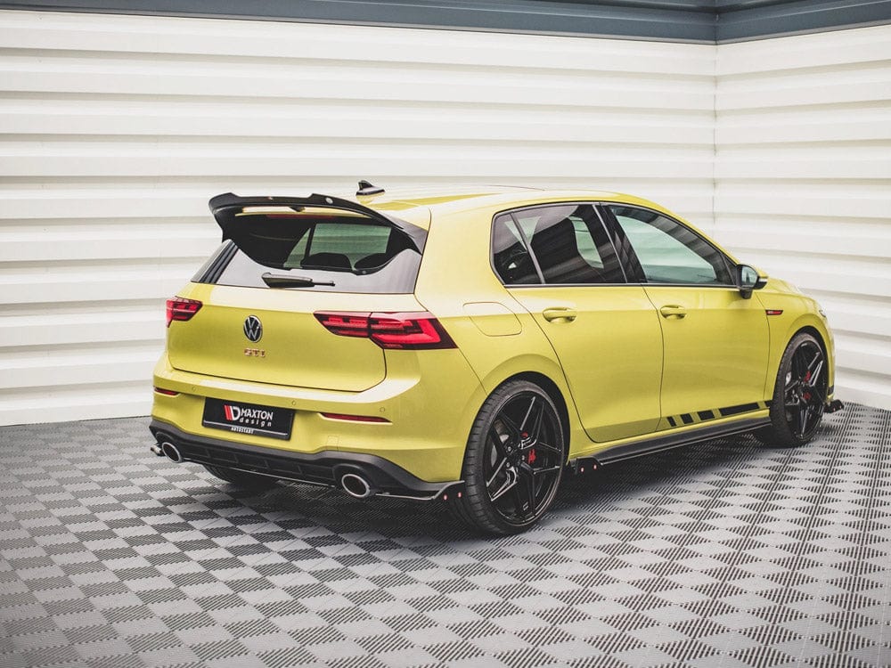 Maxton Design Rear Side Splitters V.1 + Flaps VW Golf 8 GTI Clubsport Maxton Design SR