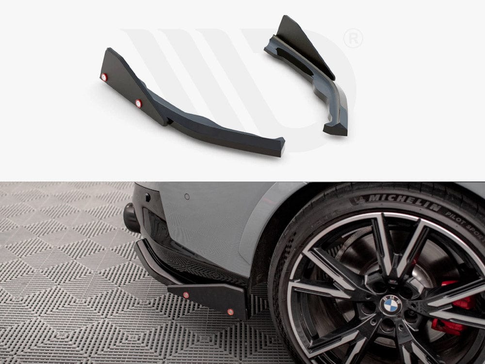 Maxton Design Rear Side Splitters V.2 + Flaps BMW 2 Coupe M240i G42 Maxton Design SR