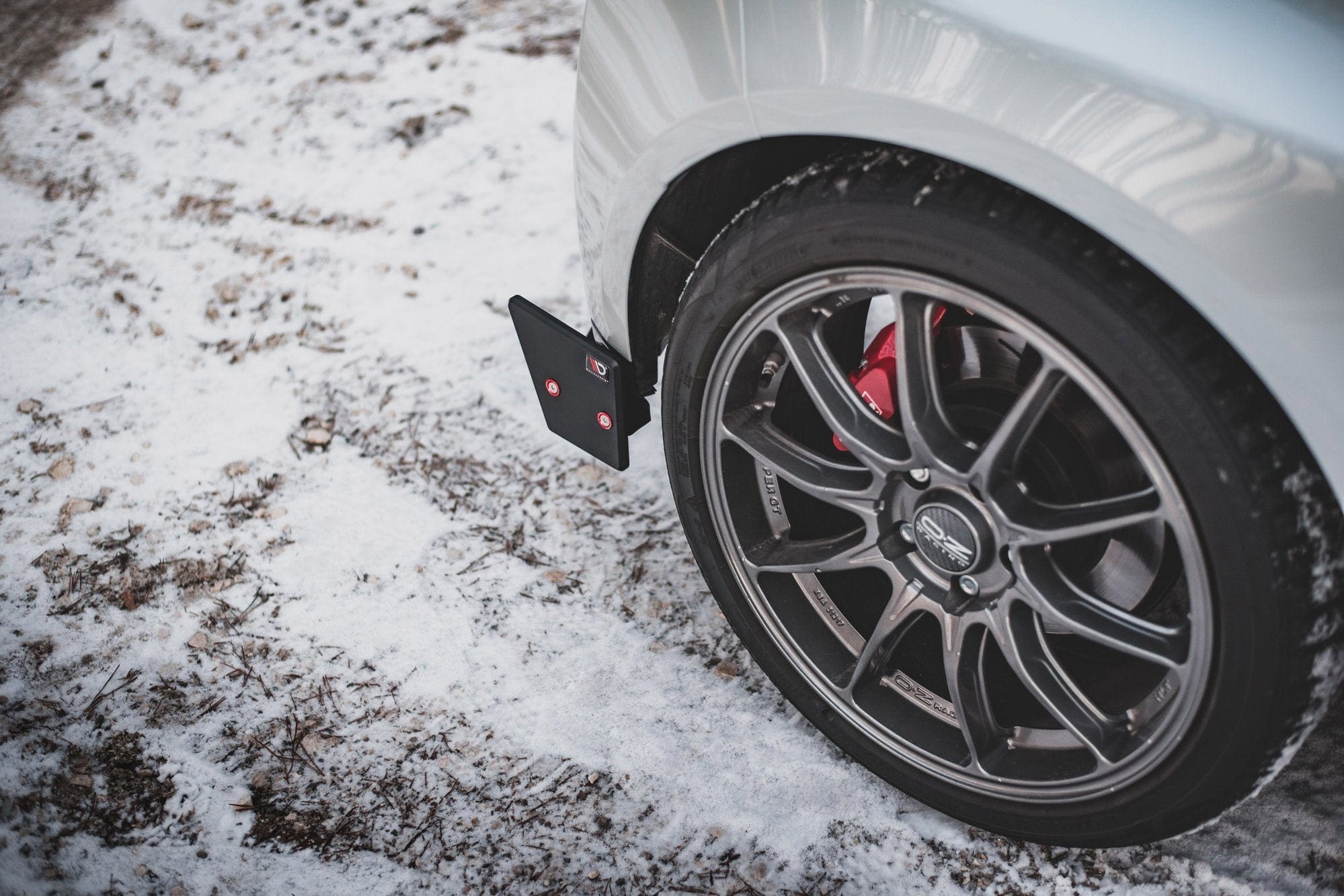 Maxton Design Rear Side Splitters V.2 + Flaps Toyota GR Yaris Mk4 Maxton Design SR