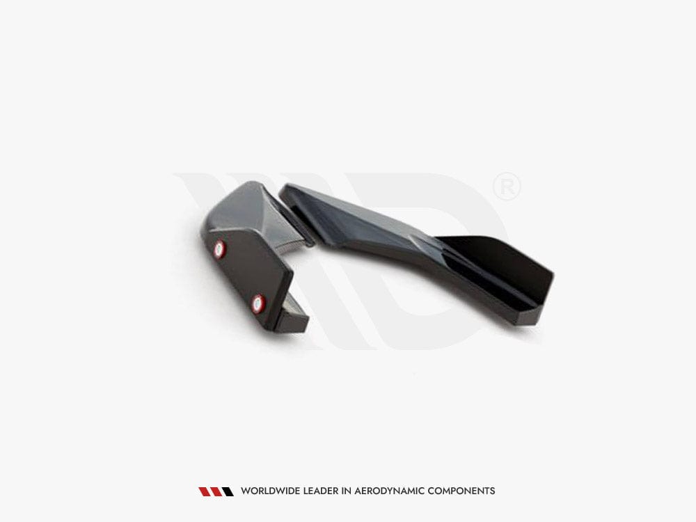 Maxton Design Rear Side Splitters V.2 + Flaps VW Golf 8 GTI Maxton Design SR