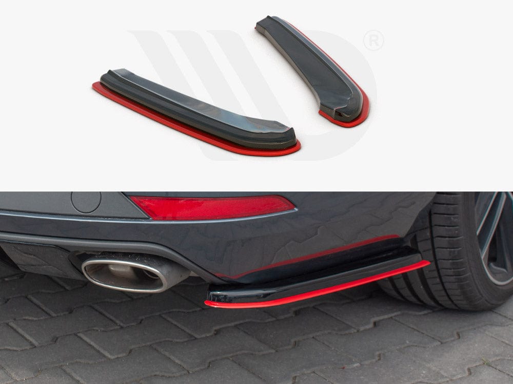 Maxton Design Rear Side Splitters V.2 Seat Leon Mk 3.5 Cupra ST 2017- Maxton Design SR
