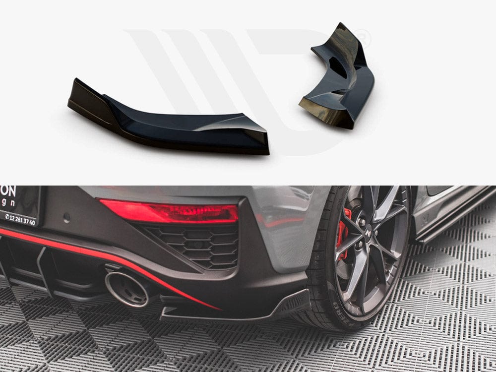 Maxton Design Rear Side Splitters V.3 Hyundai I30 N Hatchback Mk3 Facelift 2020- Maxton Design SR