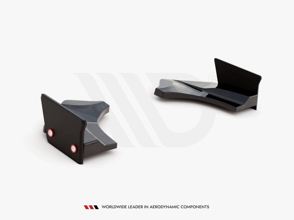 Maxton Design Rear Side Splitters V.4 + Flaps Ford Fiesta ST Mk8 Maxton Design SR