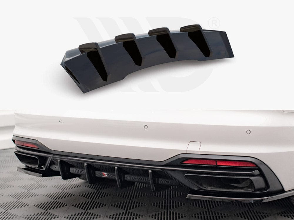 Maxton Design Rear Valance Audi A4 B9 Facelift Maxton Design SR