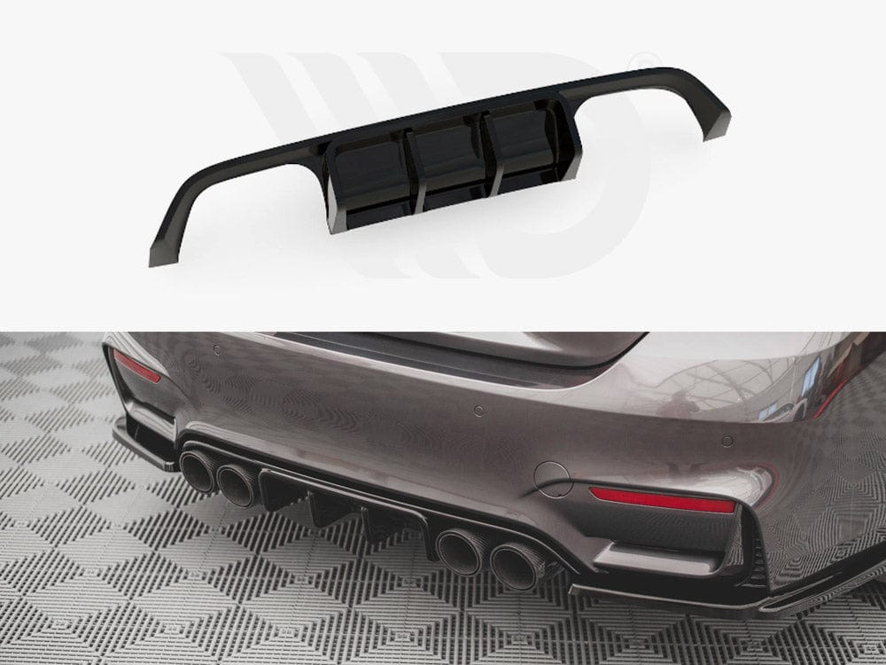 Maxton Design Rear Valance BMW M4 F82 2014-2020 Maxton Design SR
