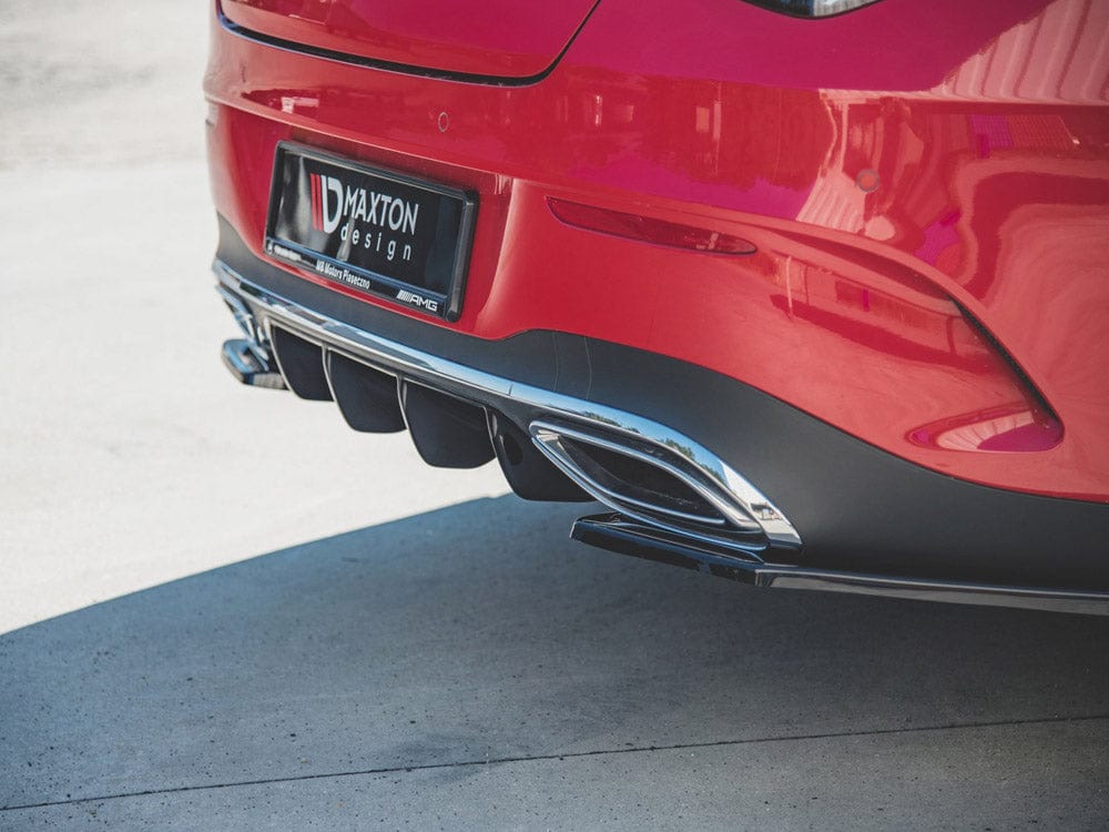 Maxton Design Rear Valance Mercedes-Benz CLA Shooting Brake AMG-Line X118 2019- Maxton Design SR