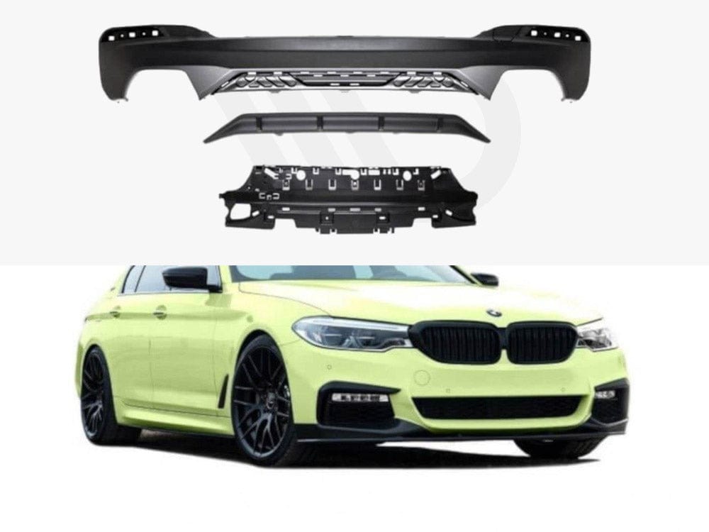Maxton Design Rear Valance Sport - Performance Bmw 5ER G30 / G31 M-sport 2017-2020 Maxton Design SR