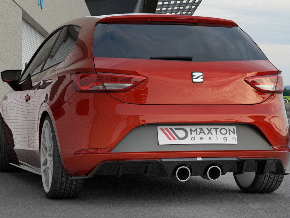 Maxton Design Rear Valance V.2 Seat Leon MK3 Cupra Facelift 2017- Maxton Design SR