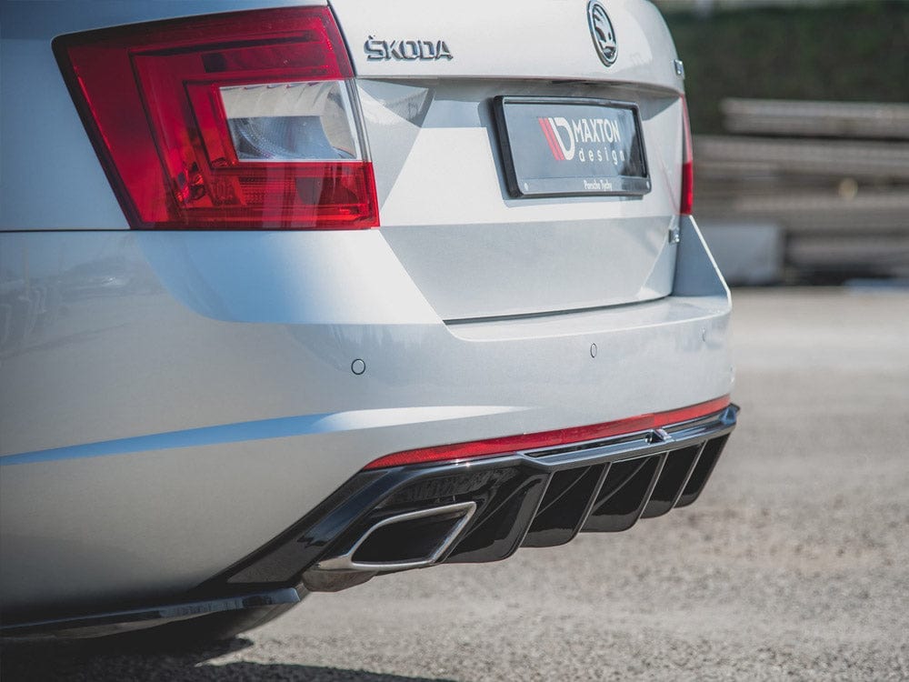 Maxton Design Rear Valance V.2 Skoda Octavia RS Mk3 / Mk3 FL Hatchback / Estate (Petrol) Maxton Design SR