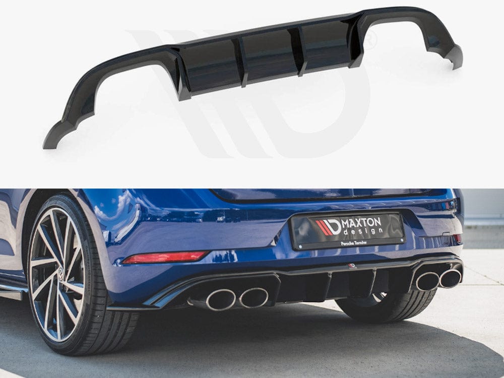 Maxton Design Rear Valance V.3 VW Golf 7 R Facelift 2017-2019 Maxton Design SR
