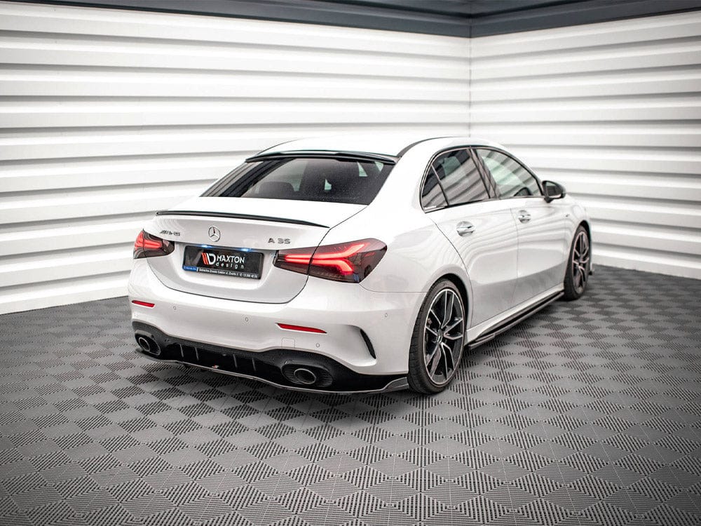 Maxton Design Rear Window Extension Mercedes A 35 AMG Sedan V177 Maxton Design SR