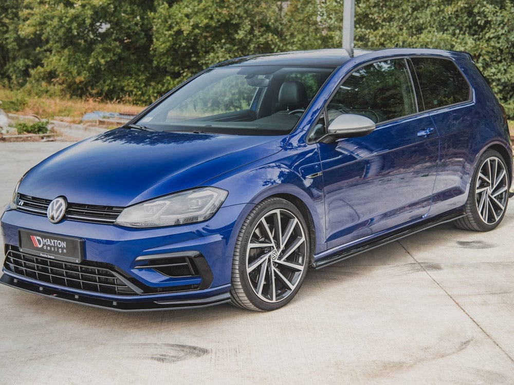 Maxton Design Red Maxton Racing Side Skirts Diffusers VW Golf 7 R / R-Line Facelift Maxton Design SR