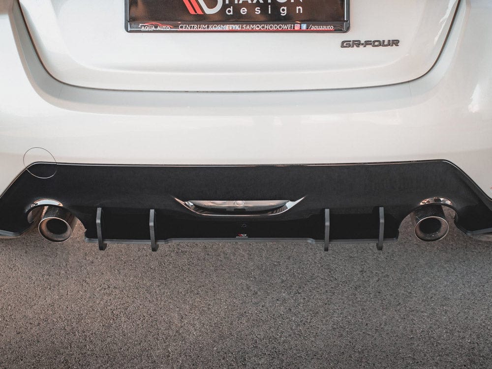 Maxton Design Red Racing Durability Rear Diffuser Toyota GR Yaris Mk4 2020- Maxton Design SR