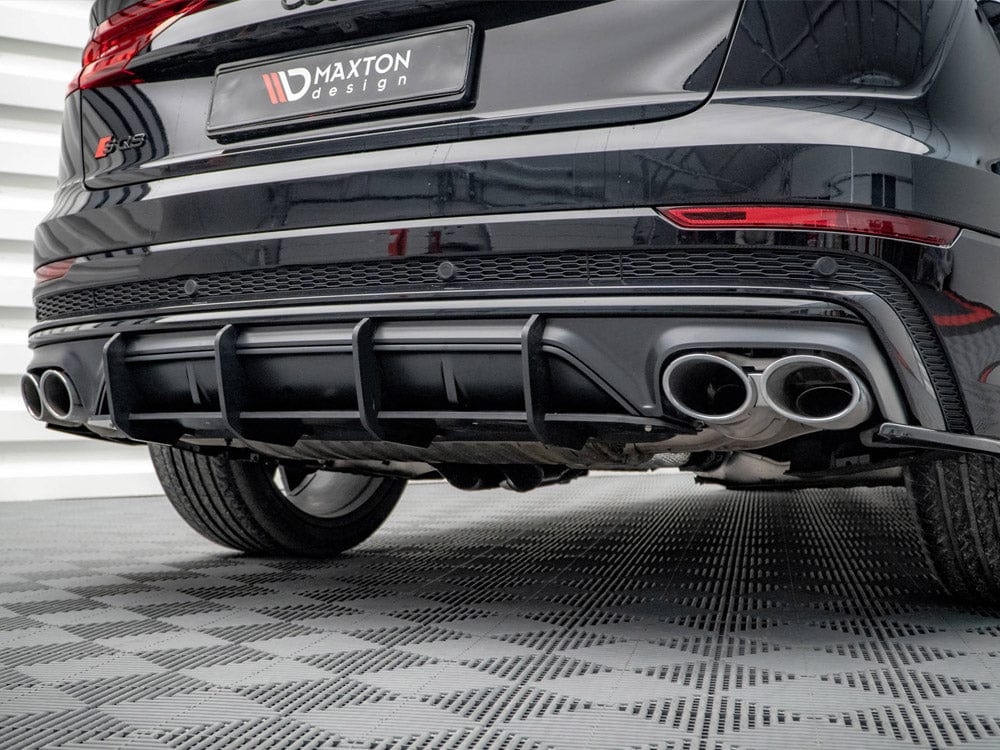 Maxton Design Red Street PRO Rear Diffuser Audi SQ8 Mk1 Maxton Design SR