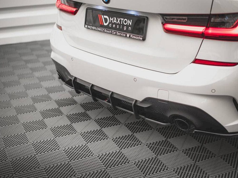 Maxton Design Red Street PRO Rear Diffuser Bmw 3 G20 / G21 M-pack 2018- Maxton Design SR