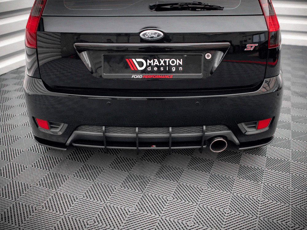 Maxton Design Red Street PRO Rear Diffuser Ford Fiesta ST Mk6 Maxton Design SR