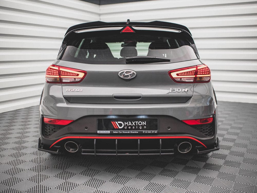 Maxton Design Red Street PRO Rear Diffuser Hyundai I30 N Hatchback MK3 Facelift 2020- Maxton Design SR