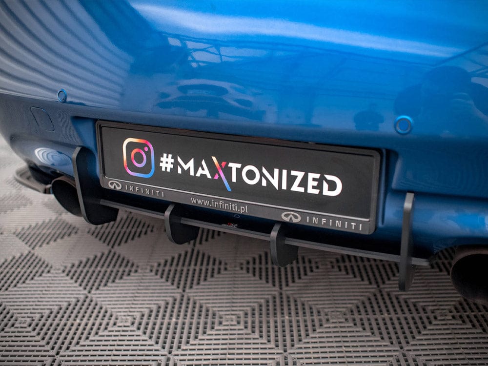 Maxton Design Red Street PRO Rear Diffuser Infiniti G37 Coupe Maxton Design SR