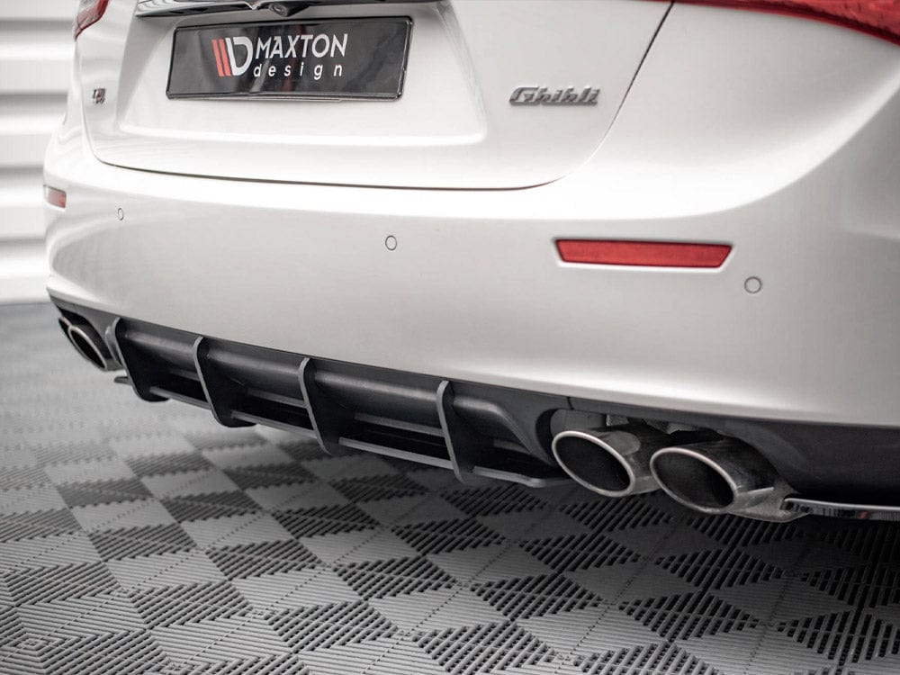 Maxton Design Red Street PRO Rear Diffuser Maserati Ghibli MK3 2013- Maxton Design SR