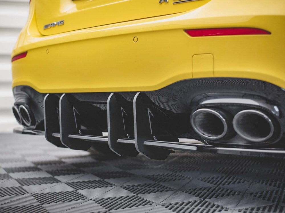Maxton Design Red Street PRO Rear Diffuser Mercedes AMG A45 S Aero Pack W177 Maxton Design SR