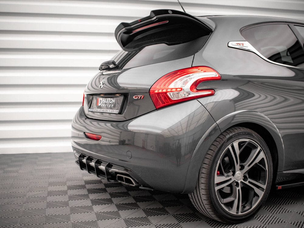 Maxton Design Red Street PRO Rear Diffuser Peugeot 208 GTI Mk1 Maxton Design SR