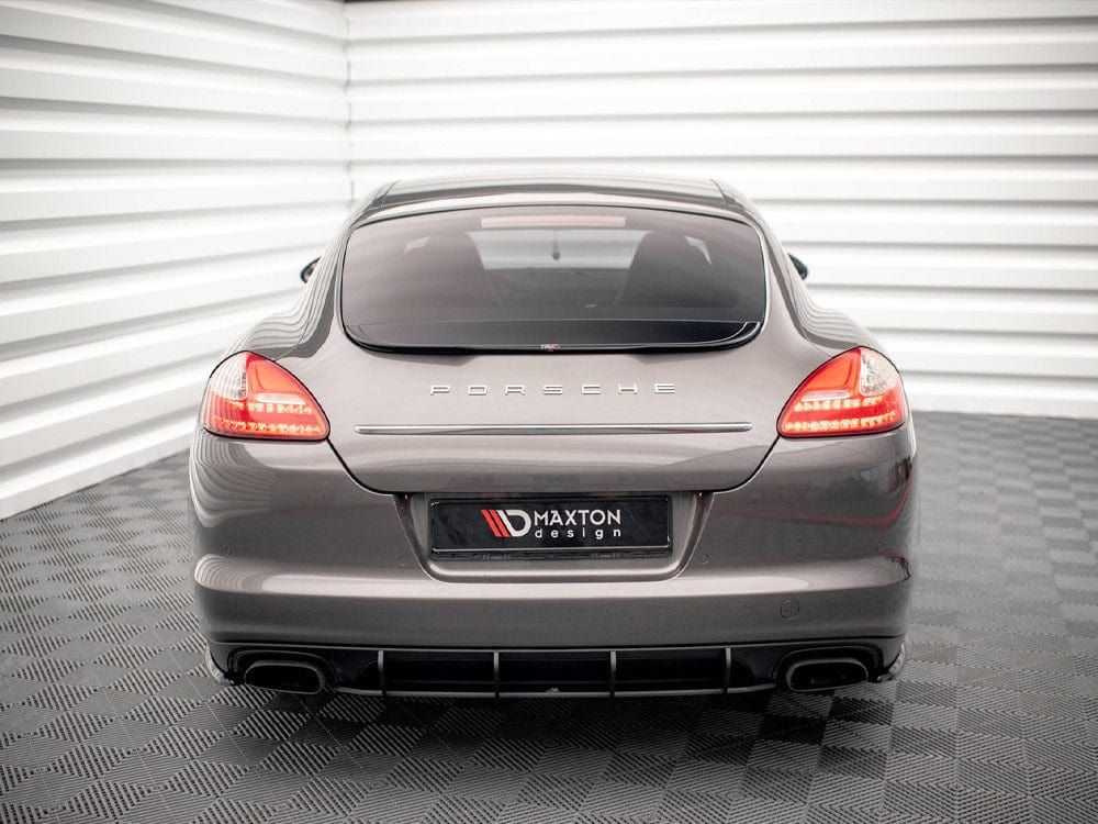 Maxton Design Red Street Pro Rear Diffuser Porsche Panamera / Panamera Diesel 970 Maxton Design SR