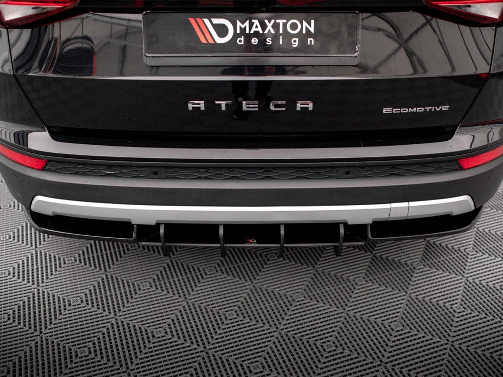 Maxton Design Red Street Pro Rear Diffuser Seat Ateca Mk1 Maxton Design SR