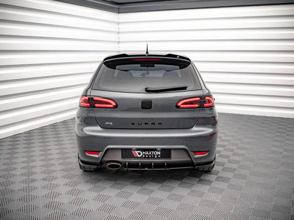 Maxton Design Red Street PRO Rear Diffuser Seat Ibiza Cupra MK3 2004-2008 Maxton Design SR