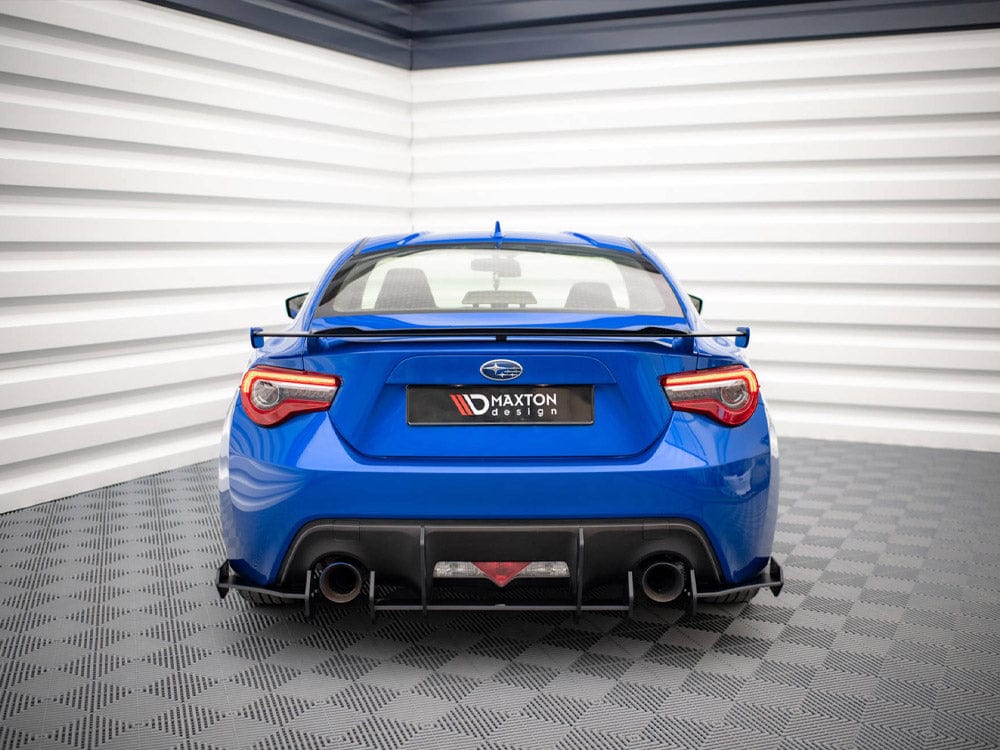 Maxton Design Red Street PRO Rear Diffuser Subaru BRZ Mk1 Facelift Maxton Design SR
