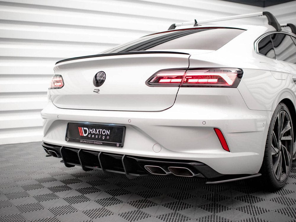 Maxton Design Red Street PRO Rear Diffuser VW Arteon R 2020- Maxton Design SR