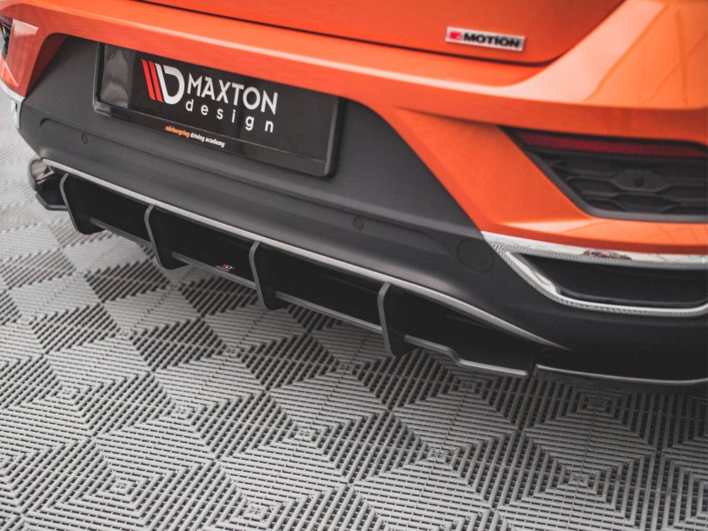 Maxton Design Red Street PRO Rear Diffuser VW T-Roc Mk1 Maxton Design SR