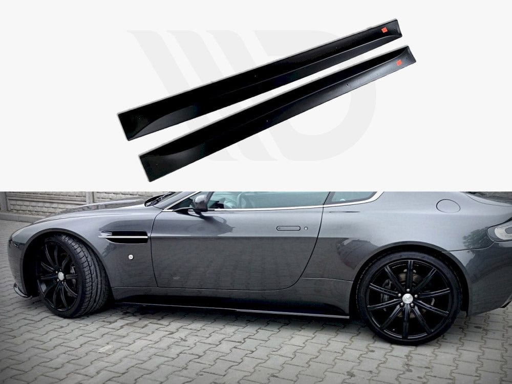 Maxton Design Side Skirt Diffusers Aston Martin V8 Vantage Maxton Design SR