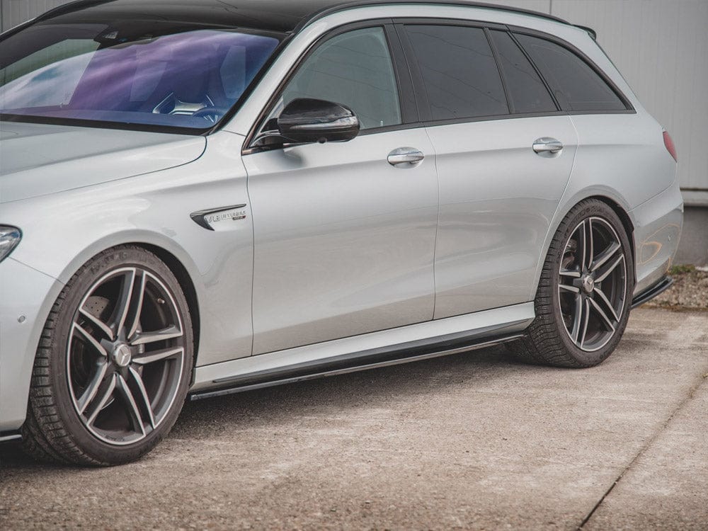 Maxton Design Side Skirt Diffusers Mercedes E63 AMG Estate / Sedan S213 / W213 Maxton Design SR