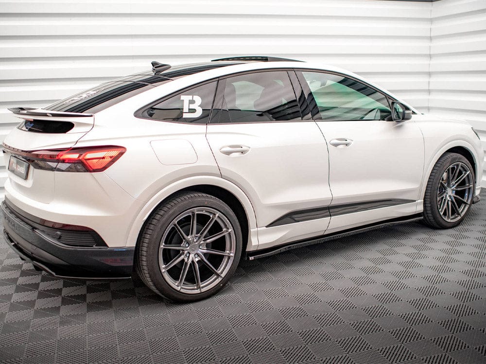 Maxton Design Side Skirts Diffusers Audi Q4 e-Tron Sportback Mk1 Maxton Design SR