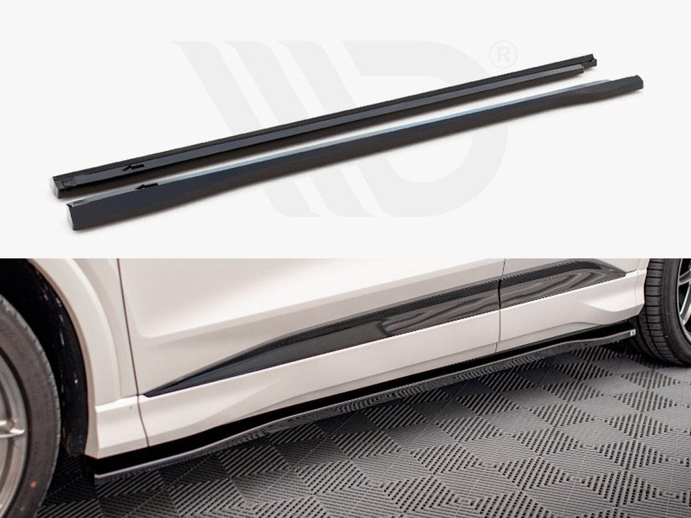 Maxton Design Side Skirts Diffusers Audi Q4 e-Tron Sportback Mk1 Maxton Design SR