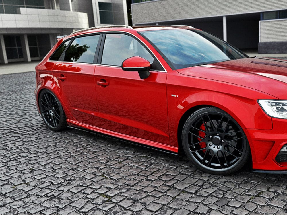 Maxton Design Side Skirts Diffusers Audi S3 / A3 S-line 8V / 8V FL Sportback Maxton Design SR