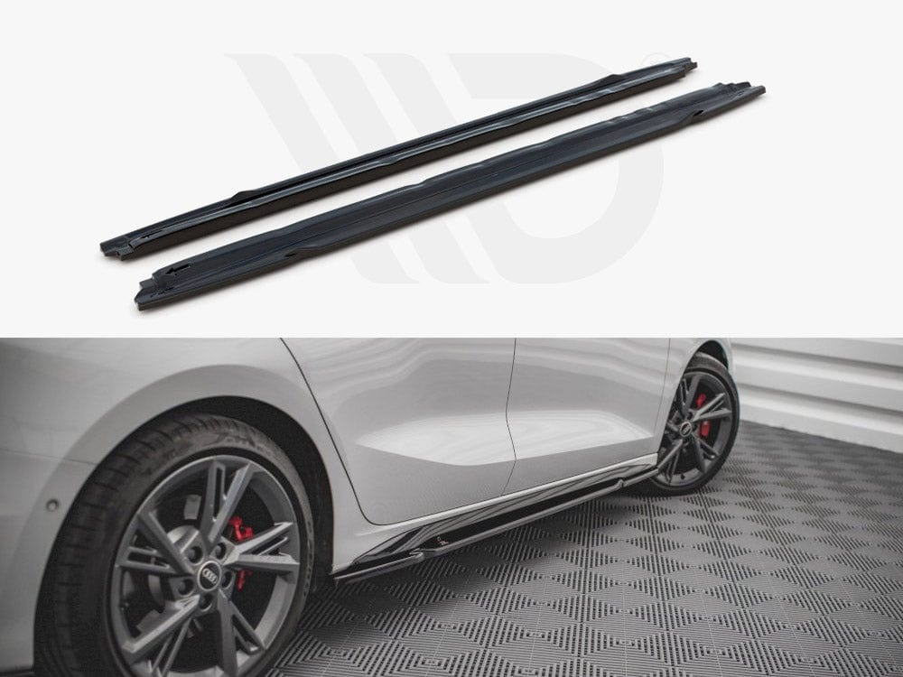 Maxton Design Side Skirts Diffusers Audi S3 / A3 S-line 8Y 2020- Maxton Design SR
