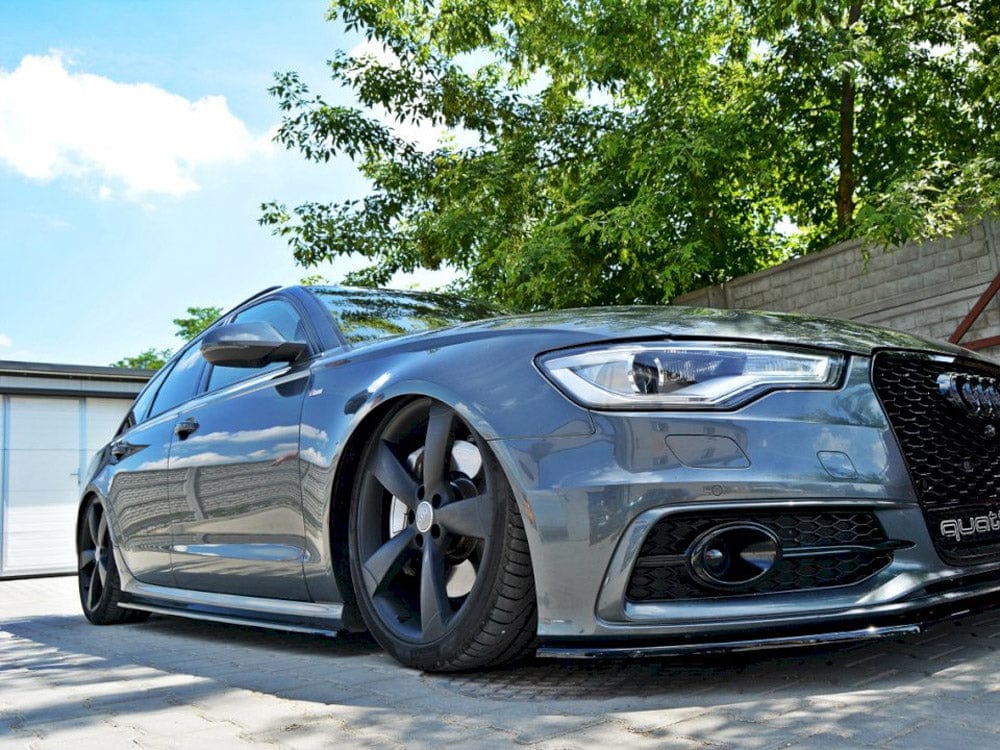 Maxton Design Side Skirts Diffusers Audi S6 / A6 C7 S-line 2011-2014 Maxton Design SR