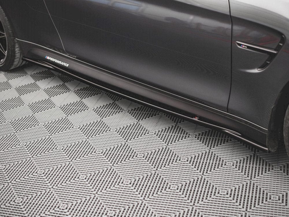 Maxton Design Side Skirts Diffusers BMW M4 F82 Maxton Design SR