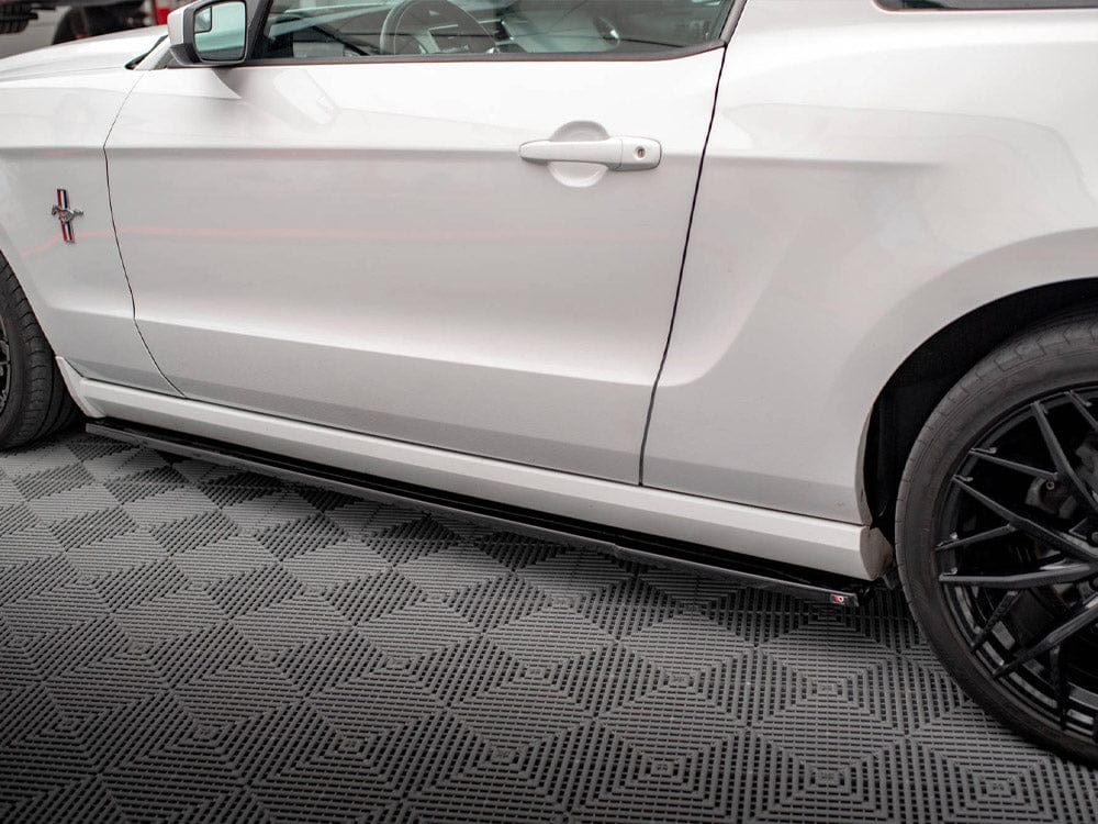 Maxton Design Side Skirts Diffusers Ford Mustang Mk5 Facelift Maxton Design SR