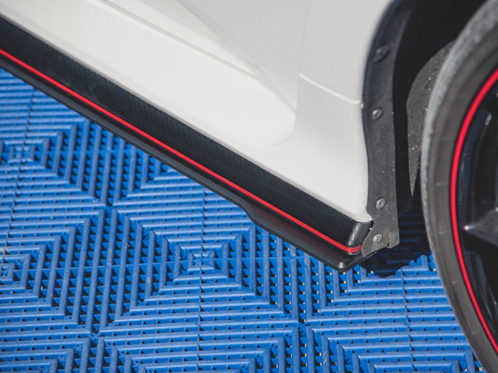 Maxton Design Side Skirts Diffusers Honda Civic X Type-r 2017 - UP Maxton Design SR