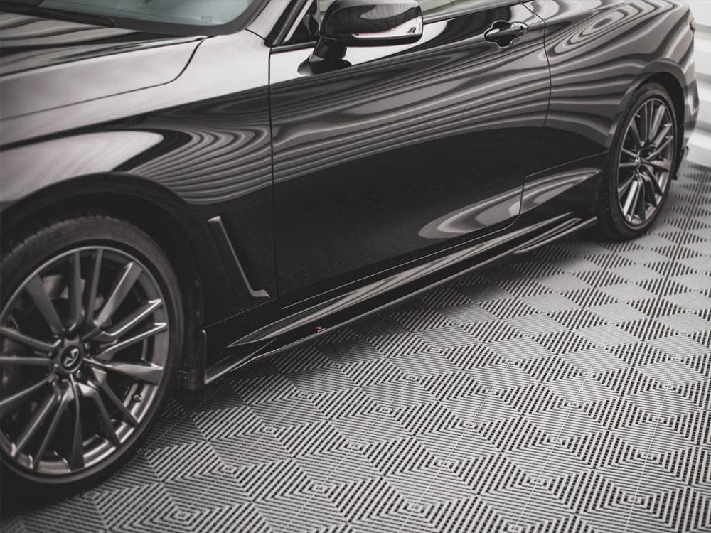 Maxton Design Side Skirts Diffusers Infiniti Q60 S MK2 2017- Maxton Design SR