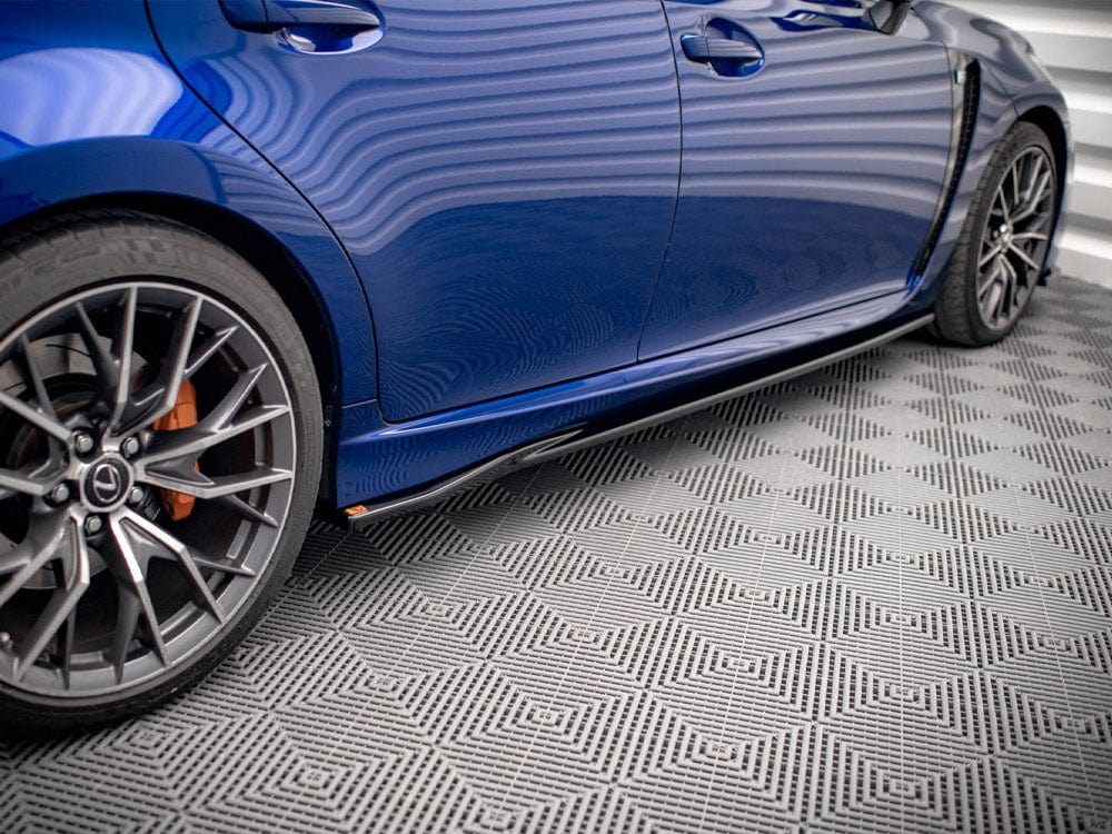 Maxton Design Side Skirts Diffusers Lexus GS F Mk4 Facelift Maxton Design SR