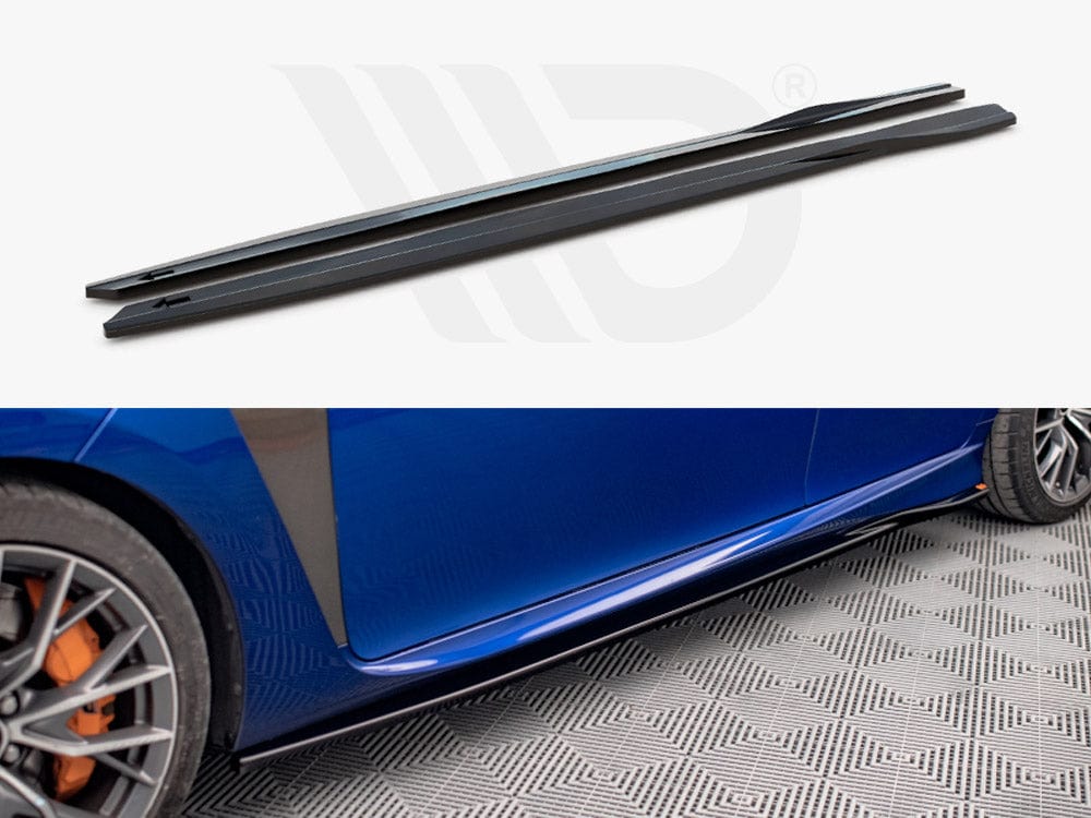 Maxton Design Side Skirts Diffusers Lexus GS F Mk4 Facelift Maxton Design SR