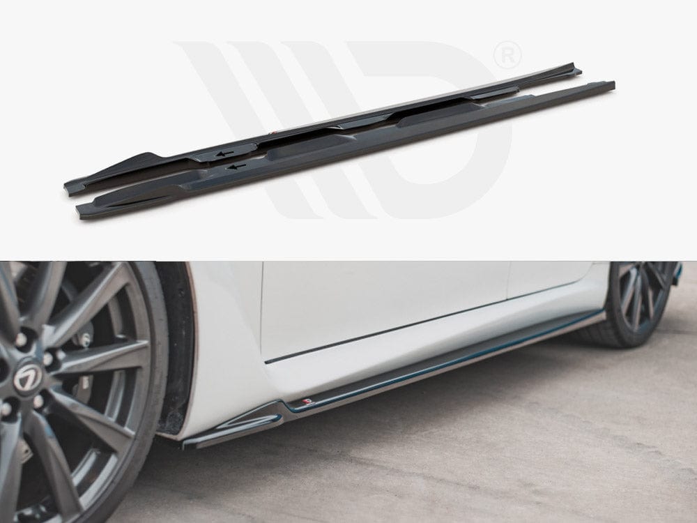 Maxton Design Side Skirts Diffusers Lexus IS F MK2 2007-2013 Maxton Design SR