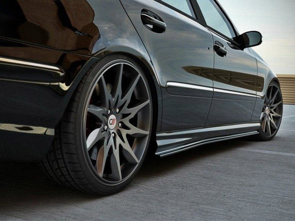 Maxton Design Side Skirts Diffusers Mercedes E-class W211 AMG Maxton Design SR